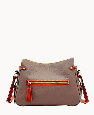Pebble Grain Scarlett Crossbody Sac