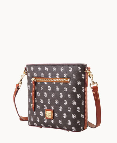 MLB Padres Small Zip Crossbody