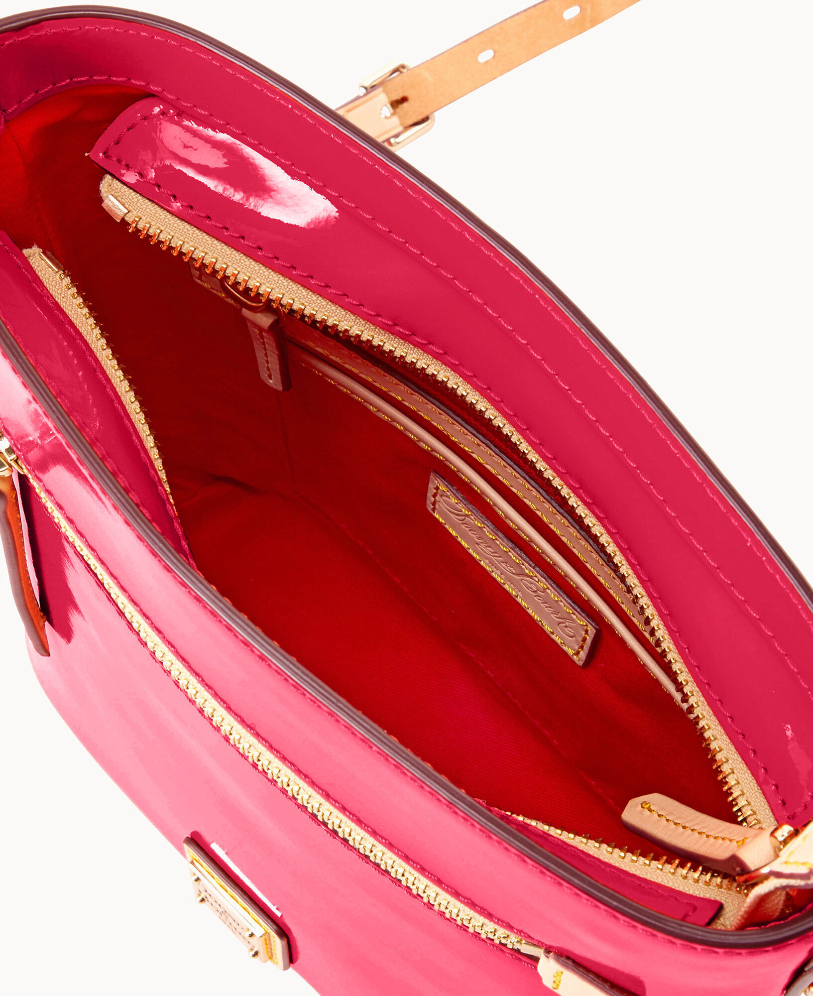 Dooney & Bourke Patent Zip Crossbody