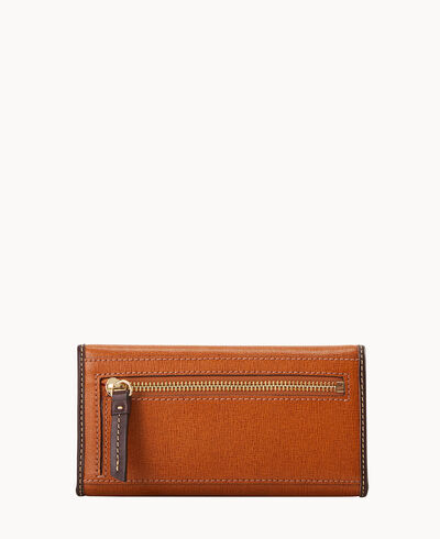 Saffiano Continental Clutch