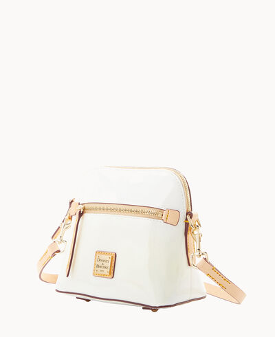 Patent Domed Crossbody