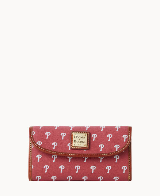 Dooney & Bourke Women's Red Philadelphia Phillies Pebble Lexington Shopper  Purse