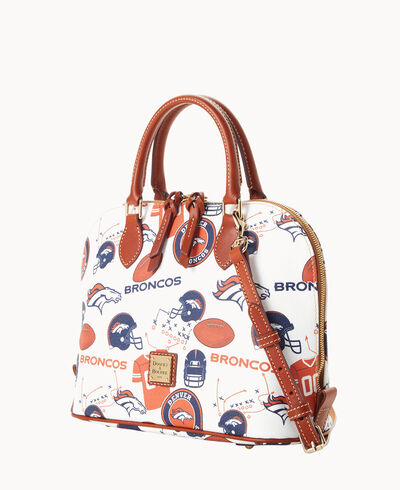 NFL Broncos Zip Zip Satchel