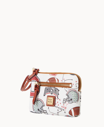 Collegiate Ohio State University Zip Around Wristlet