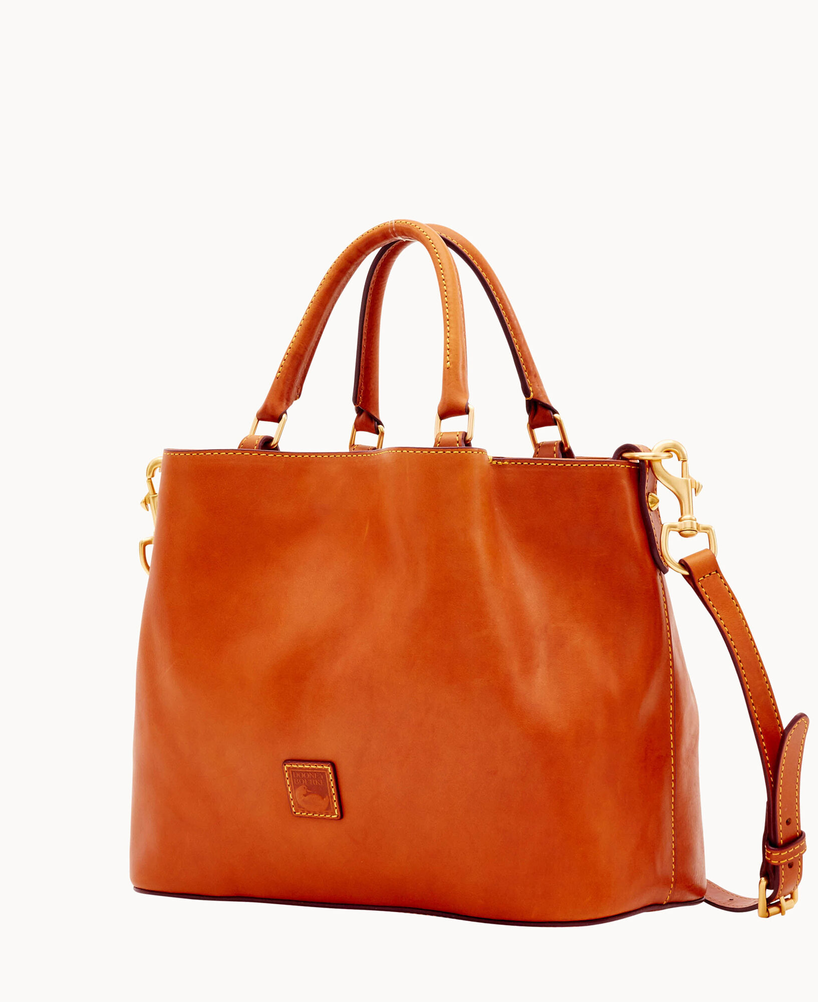 Dooney Bourke Women s Florentine Leather Brenna Bag in Natural