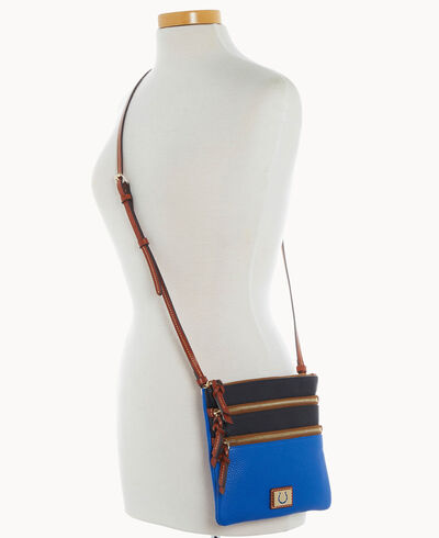 NFL Colts Triple Zip Crossbody