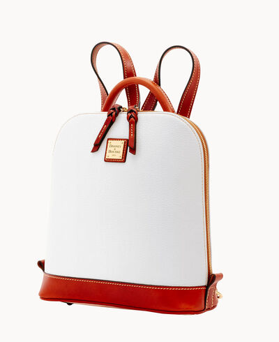 Pebble Grain Zip Pod Backpack