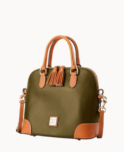Wexford Leather Domed Satchel