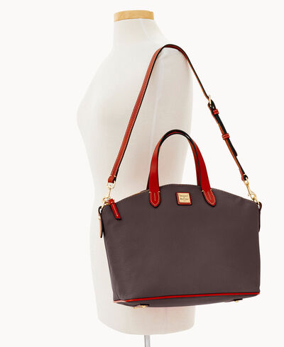 Pebble Grain Satchel