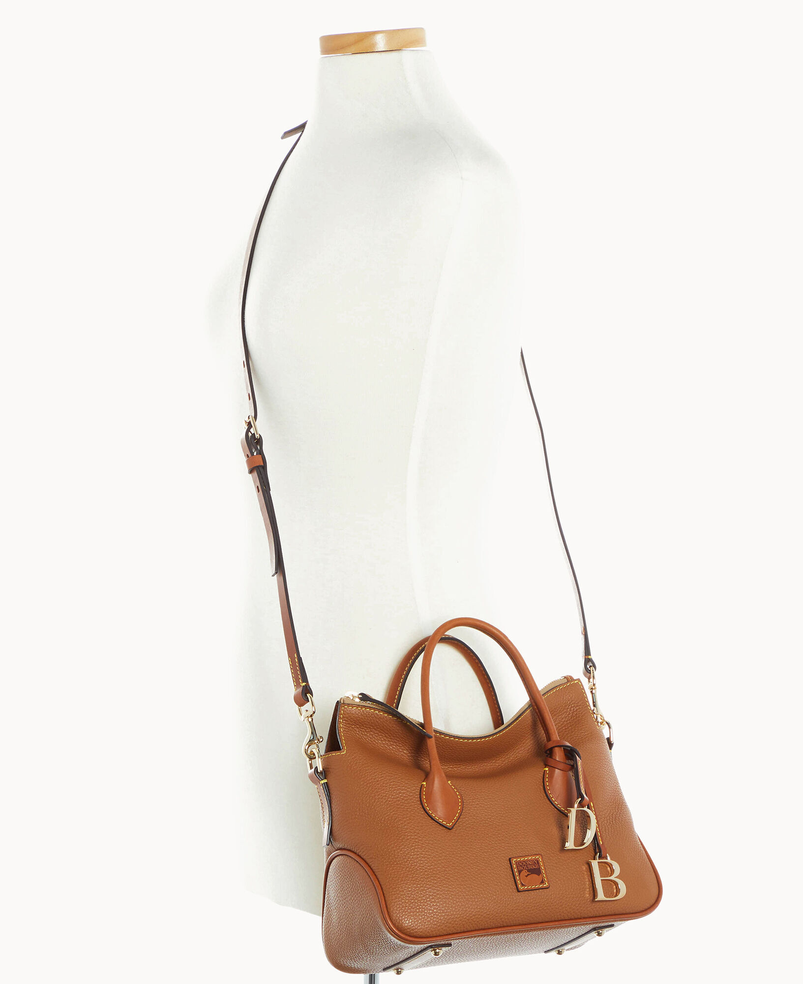 Dooney & Bourke Large Pebble Leather Shoulder Bag