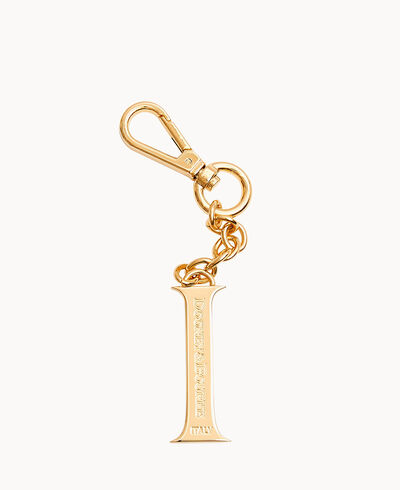 Monogram Pendant Key Chain Letter I