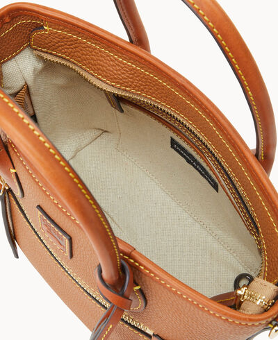 Pebble Grain Small Handle Tote