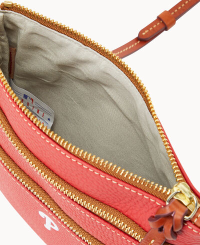 MLB Phillies North South Triple Zip Crossbody