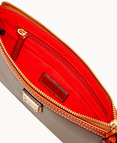 Pebble Grain Clutch Wristlet