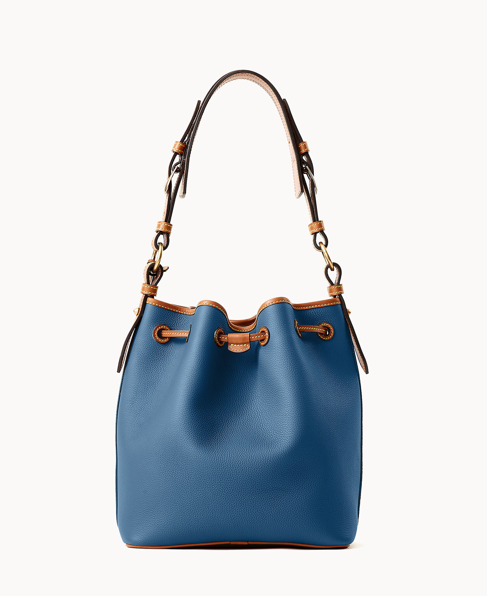 Dooney & bourke pebble leather small drawstring bag 2025