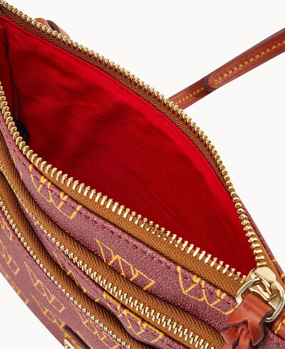NFL Commanders North South Triple Zip Crossbody