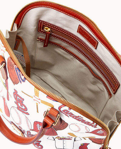 MLB Cardinals Zip Zip Satchel