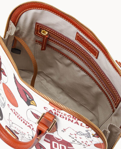 NFL AZ Cardinals Zip Zip Satchel