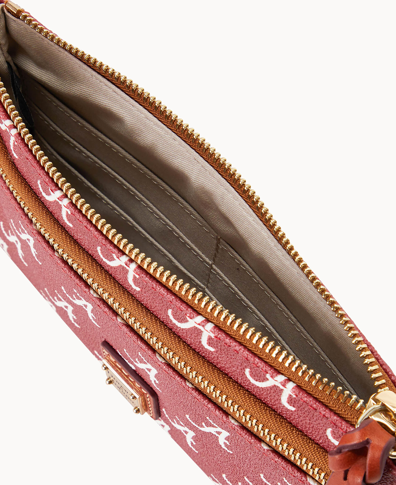 Dooney and bourke double hot sale zip wallet