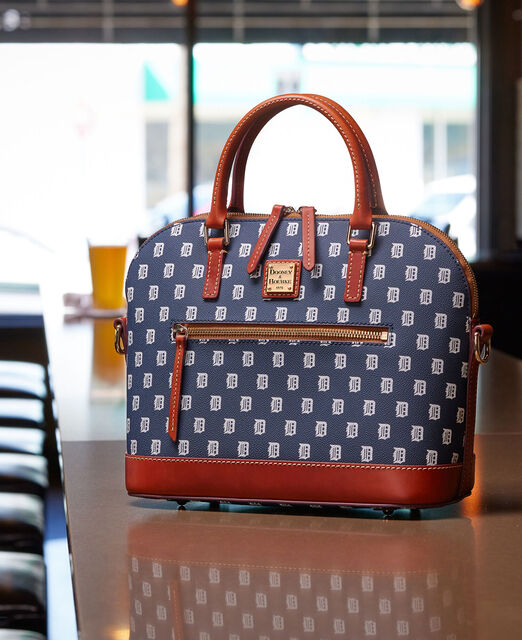 MLB Tigers Domed Zip Satchel