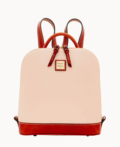 Pebble Grain Zip Pod Backpack