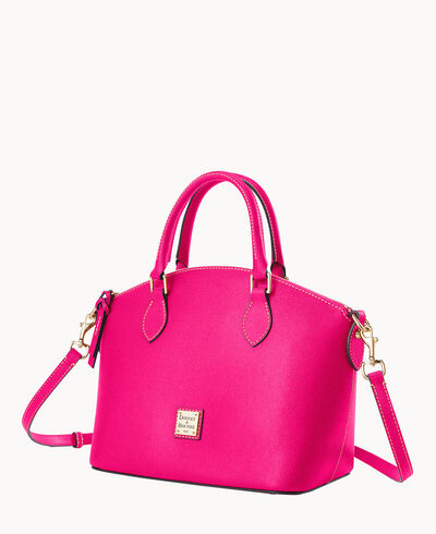 Saffiano Geena Satchel