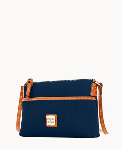 Pebble Grain Ginger Crossbody