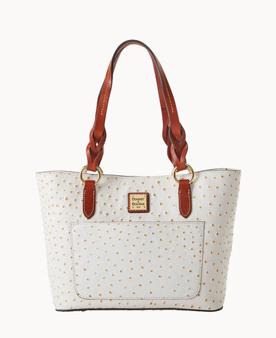 Ostrich Small Gretchen Tote