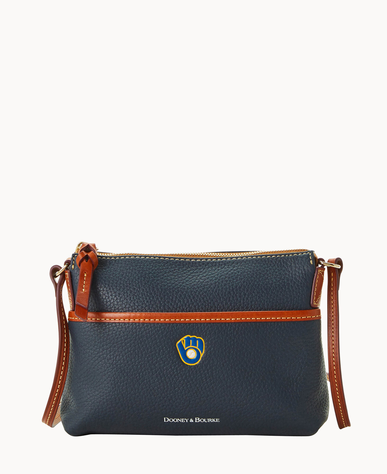 Dooney Bourke MLB Brewers Ginger Crossbody