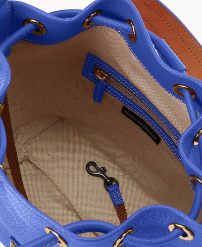 Lucca Leather Small Drawstring