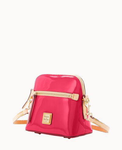 Patent Domed Crossbody