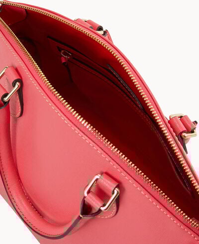 Saffiano Geena Satchel