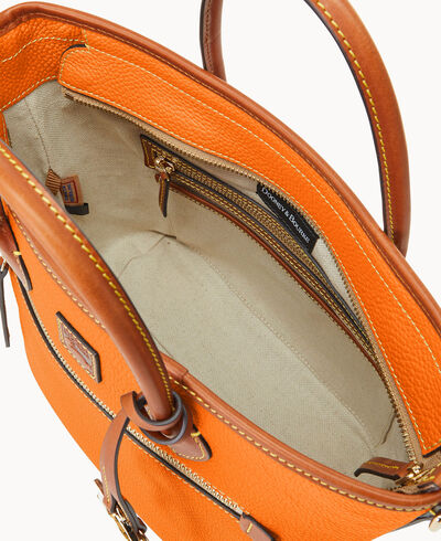 Pebble Grain Handle Tote