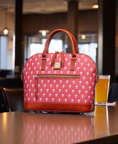 MLB Phillies Domed Zip Satchel