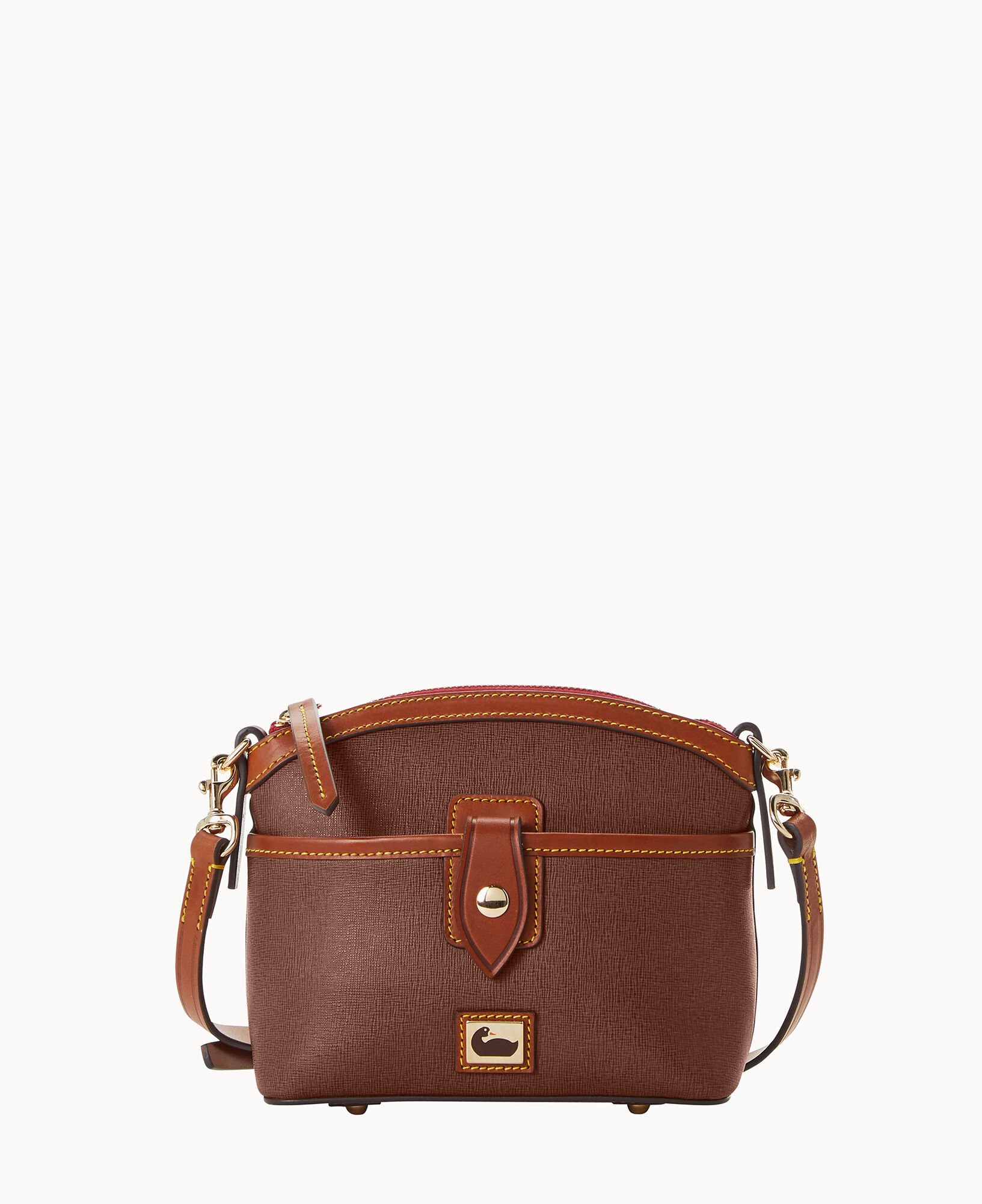 Dooney & bourke camden saffiano store domed satchel