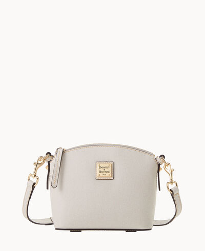 Saffiano Mini Domed Crossbody