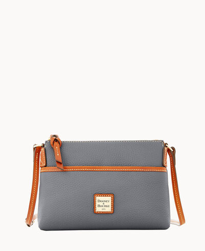 Pebble Grain Ginger Crossbody