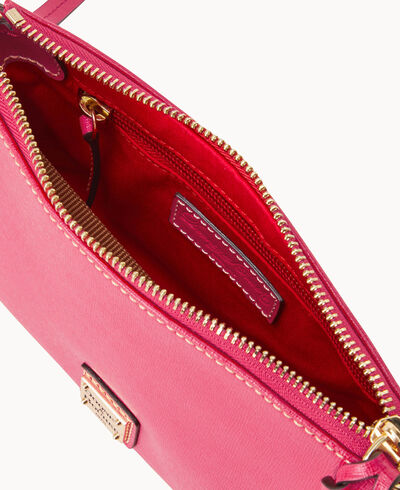 Saffiano Crossbody Pouchette