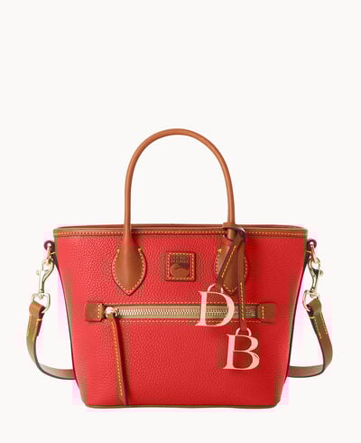 Pebble Grain Small Handle Tote
