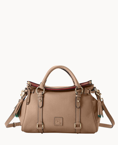 Pebble Grain Large Satchel