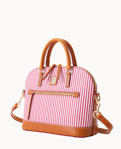 Seaview Domed Zip Satchel