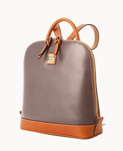 Wexford Leather Zip Pod Backpack