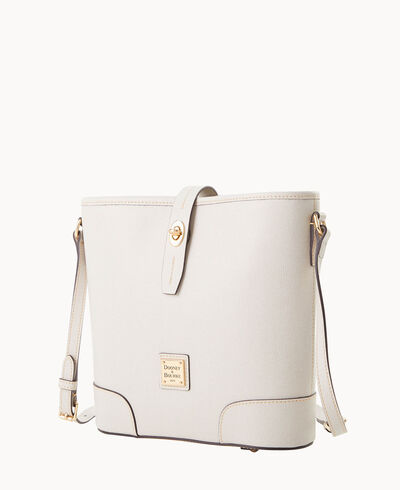 Saffiano Crossbody Bucket