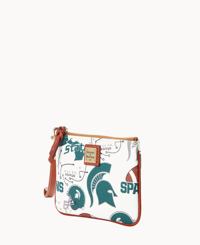 NCAA Michigan State Stadium Wristlet