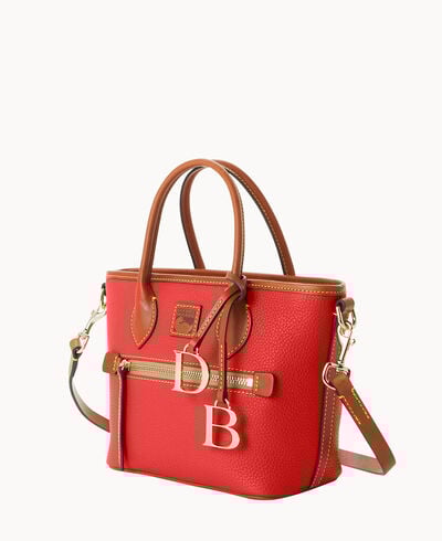 Pebble Grain Small Handle Tote