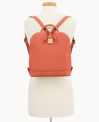 Saffiano Zip Pod Backpack