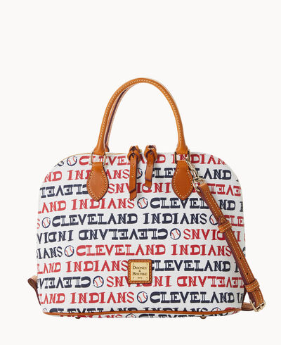 MLB Indians Zip Zip Satchel