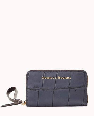 Denison Zip Around Phone Wristlet