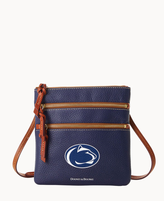 NCAA Penn State Triple Zip Crossbody