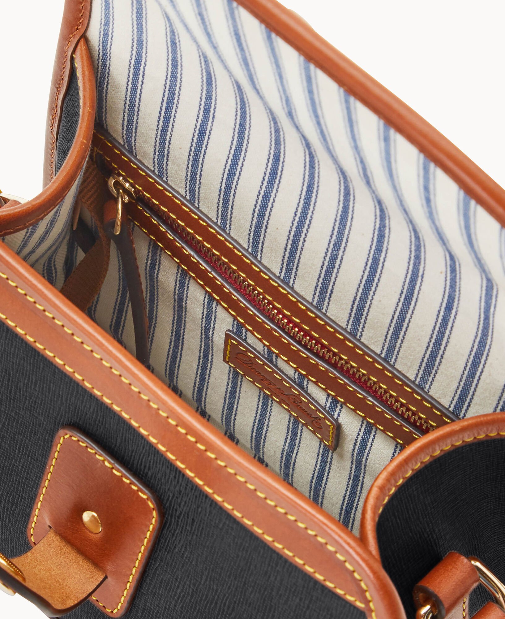 Dooney & Bourke Saffiano Leather Flap Crossbody Bag